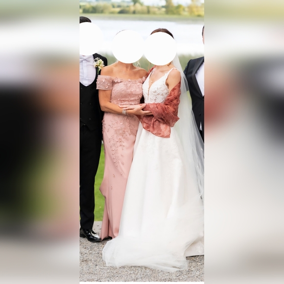 Cameron Blake formal gown size 8, English Rose - Picture 6 of 6